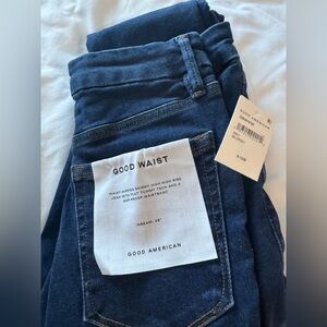 NEW Good American ALWAYS FITS GOOD WAIST SKINNY JEANS